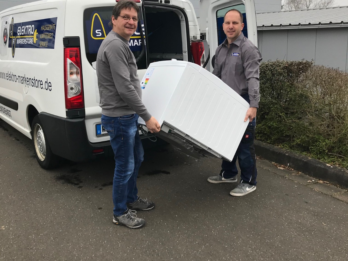 Wir liefern und installieren Ihr neues Gerät!